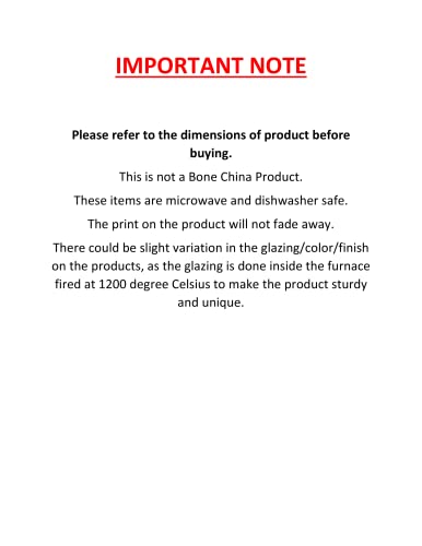 Freakway Ceramic Blue Umrao Small Serving Bowl (150 ml, Set of 4, | Salad Bowl |Vegetable Serving Bowl Dessert/Chutney Bowl (3 inch)(Microwave & Dishwasher Safe)